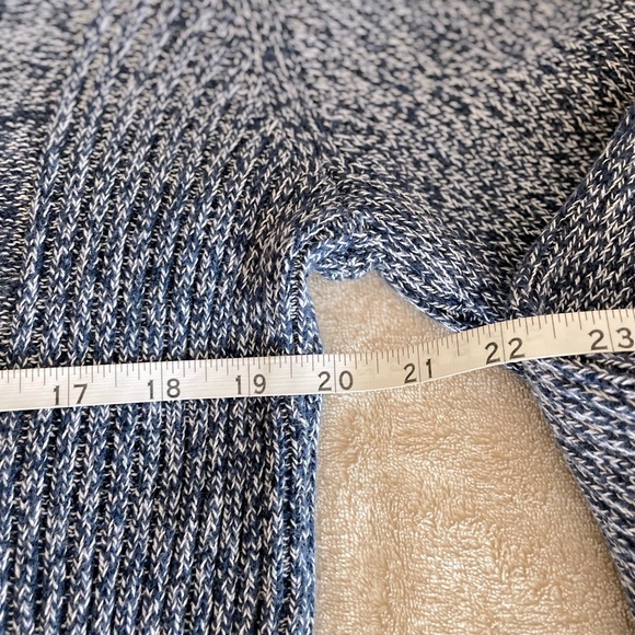 American Rag Shawl Collar Cable Knit Sweater - Size L - Picture 9 of 10